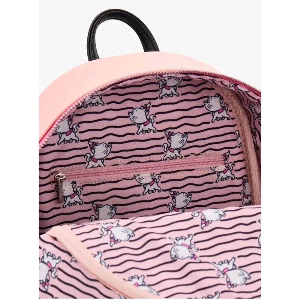 NWT‎ Exclusive Disney The Aristocats Marie Balloons Paris Mini Pink Backpack!